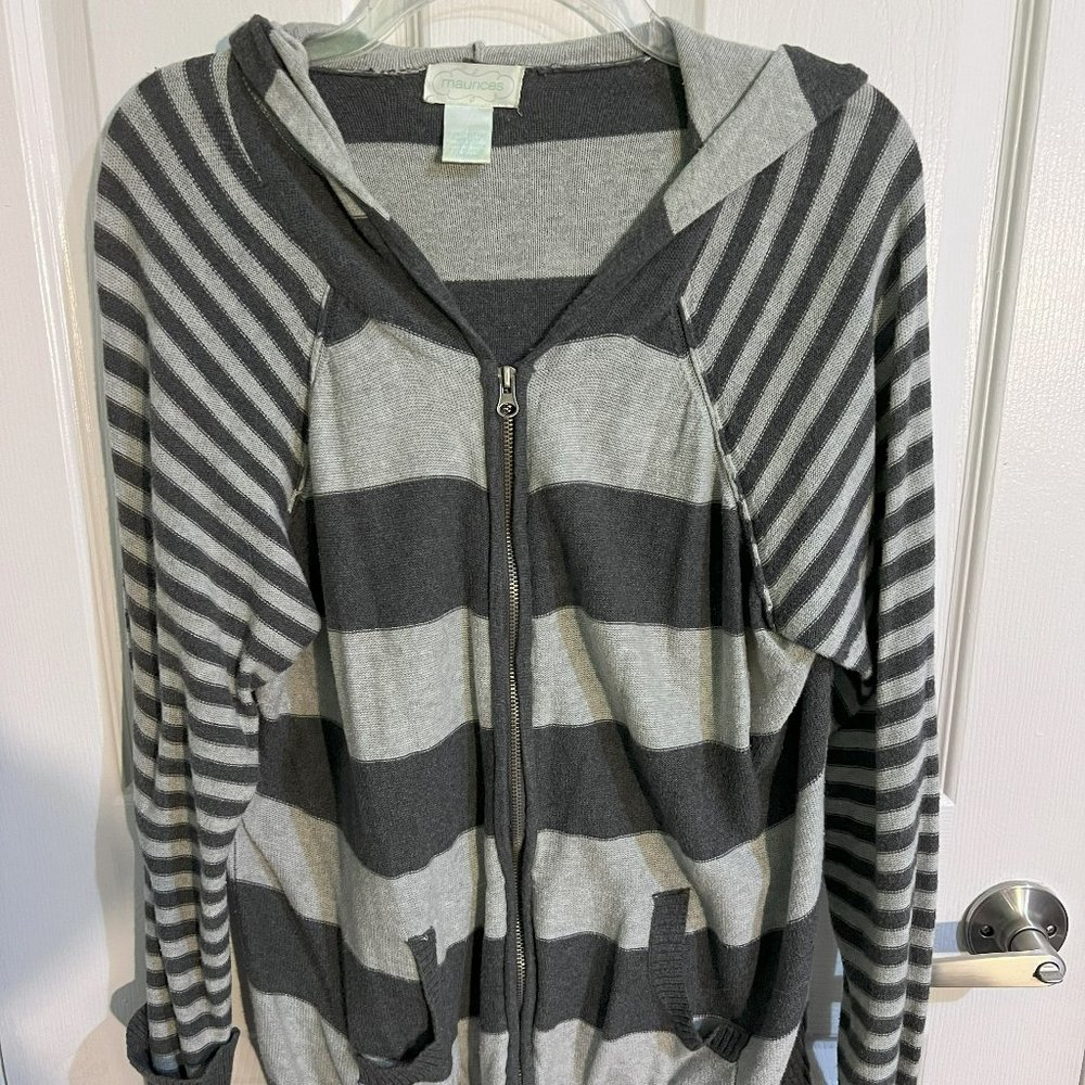 Women's Gray Sweater Hoodie